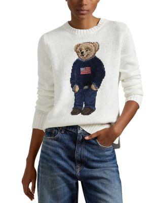 Polo Bear Flag Crewneck Sweater by RALPH LAUREN