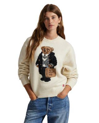 Polo Bear Wool Cashmere Crewneck Sweater - Exclusive by RALPH LAUREN