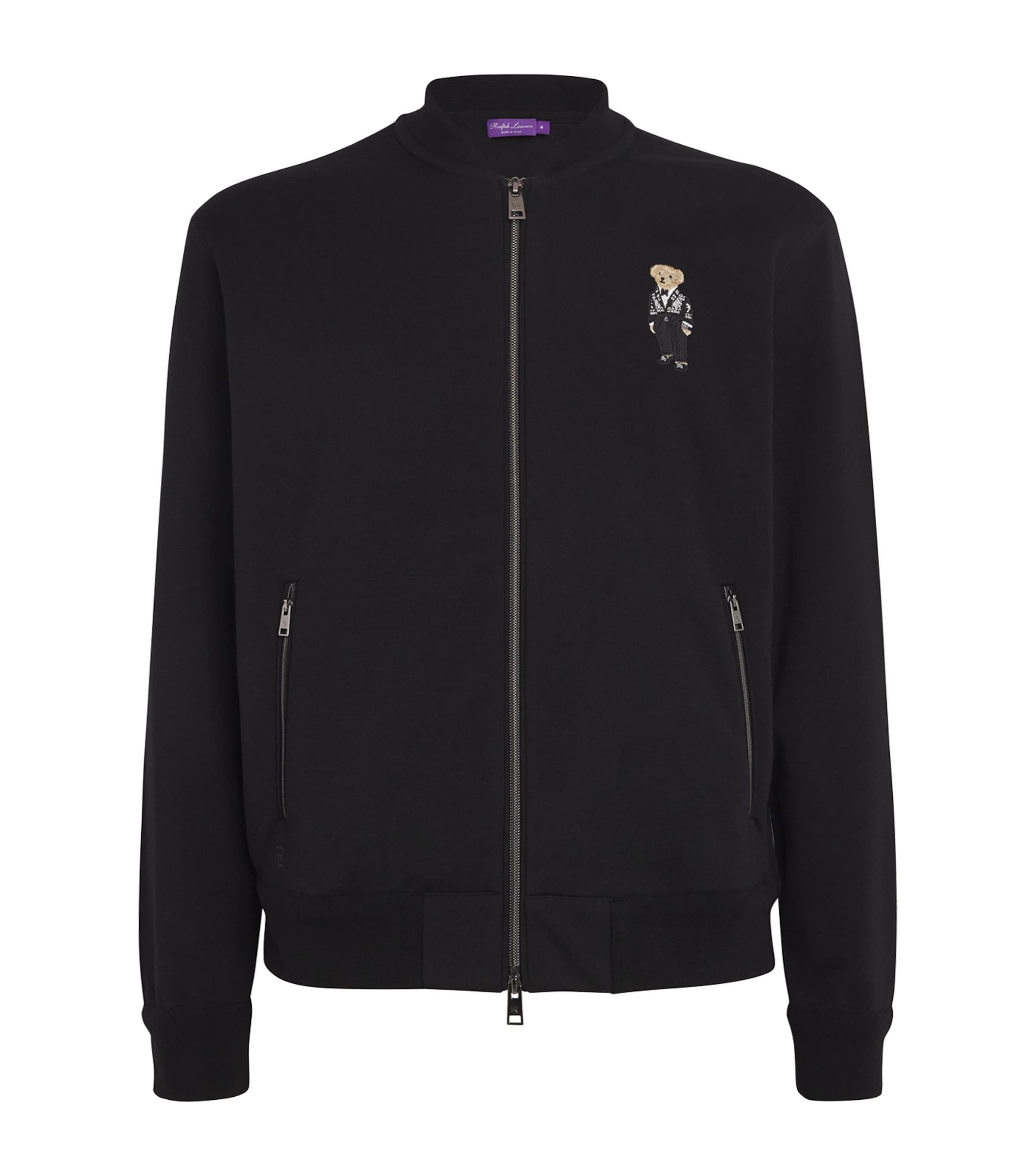 Polo Bear Zip-Up Sweater by RALPH LAUREN
