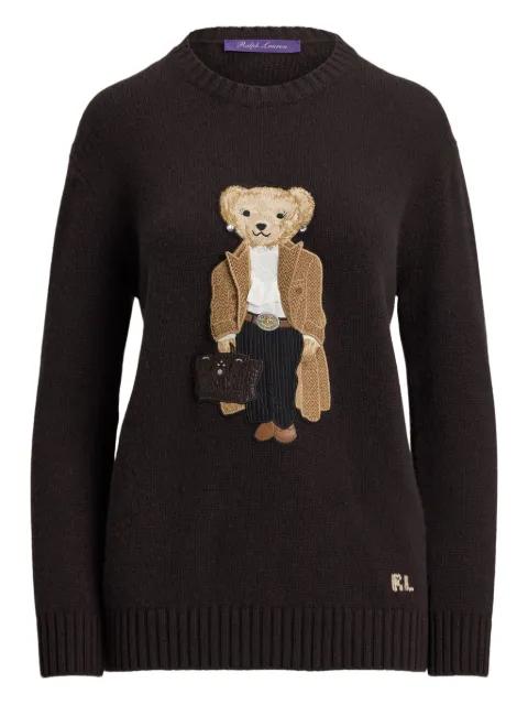 Polo Bear cashmere sweater by RALPH LAUREN