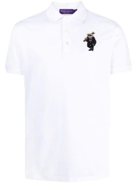 Polo Bear-embroidered polo shirt by RALPH LAUREN