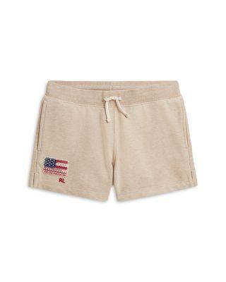 Polo Ralph Lauren Girls' Flag Terry Shorts - Big Kid by RALPH LAUREN