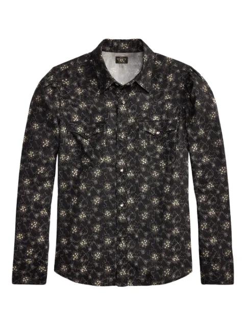 Printed long-sleeved shirt by RALPH LAUREN