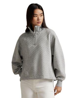 Quilted Half Zip Pullover by RALPH LAUREN