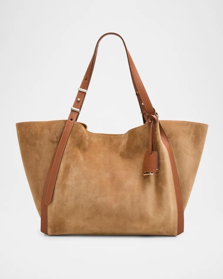 RL 888 Suede Tote Bag by RALPH LAUREN