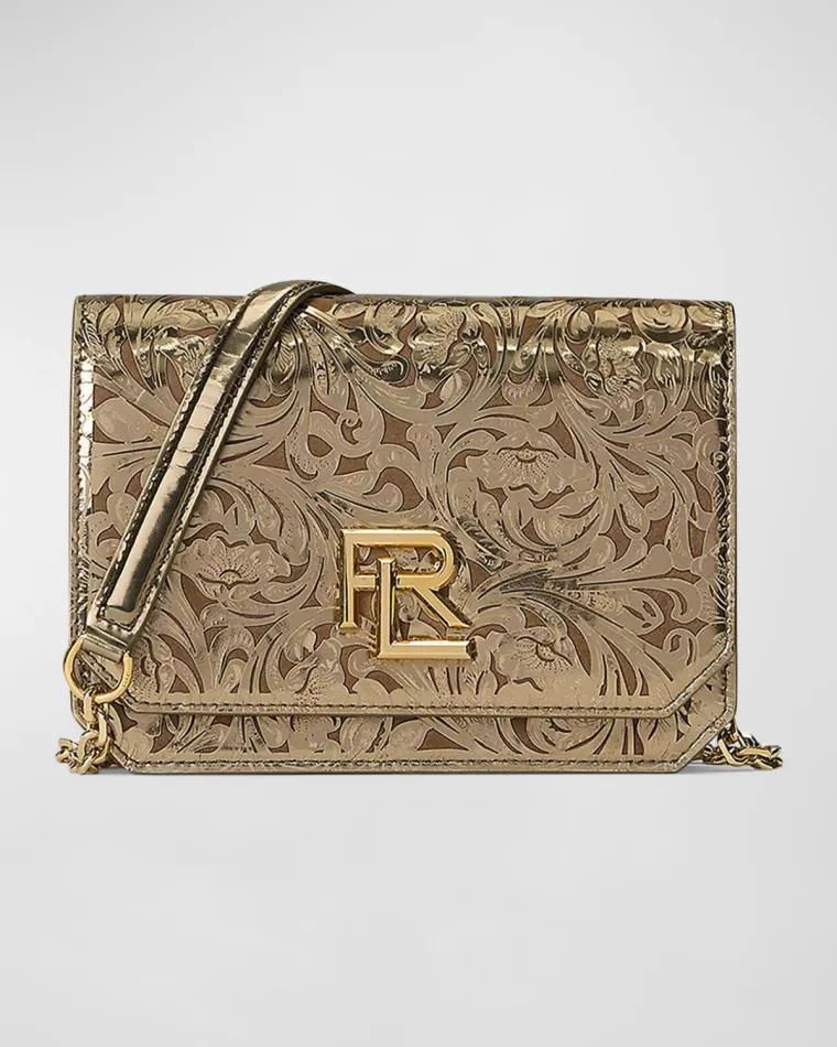 RL 888 Tooled Mini Crossbody Chain by RALPH LAUREN