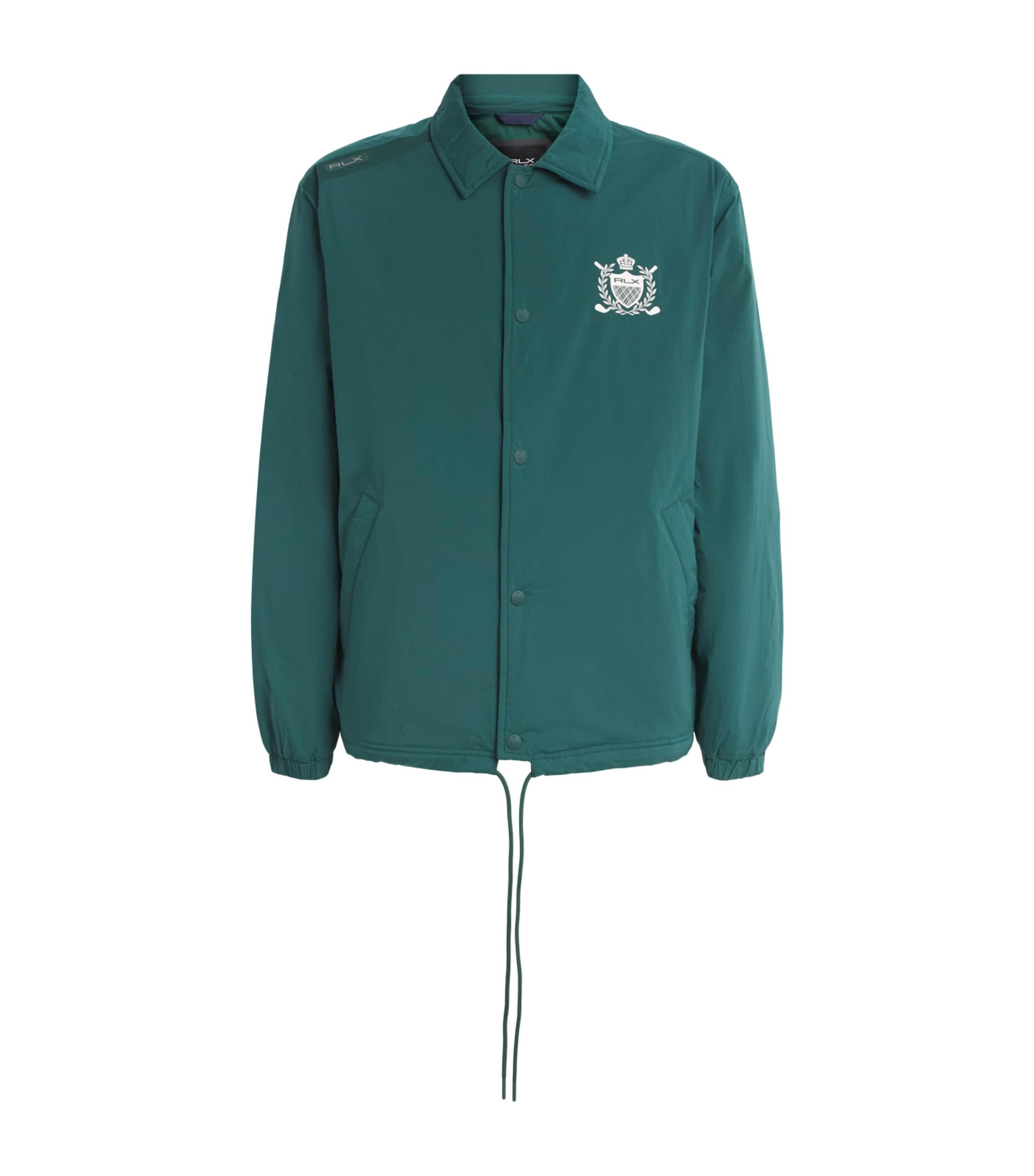 RLX Ralph Lauren Logo Print Windbreaker Jacket by RALPH LAUREN