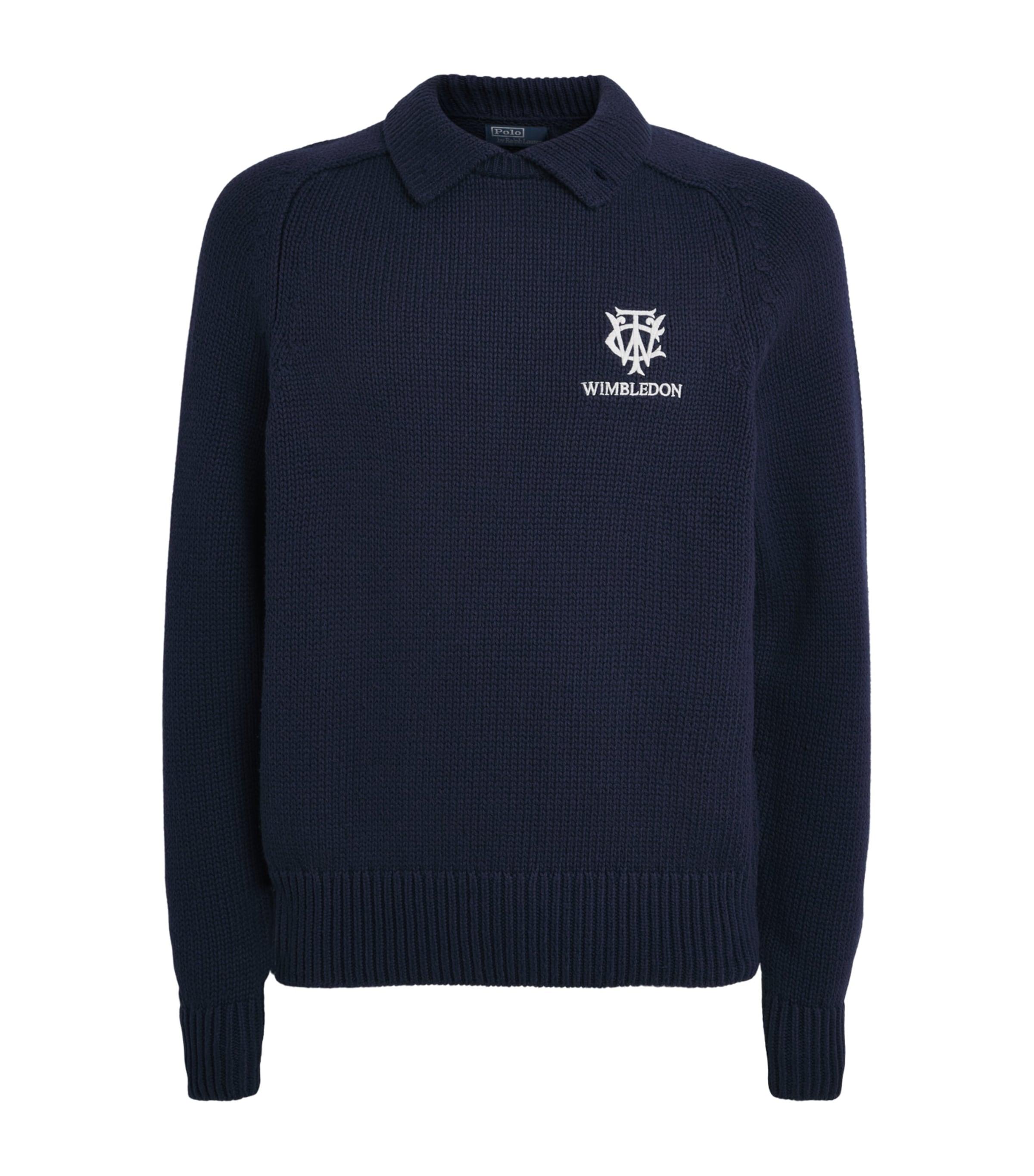 RLX Ralph Lauren x Wimbledon Cotton Polo Sweater by RALPH LAUREN