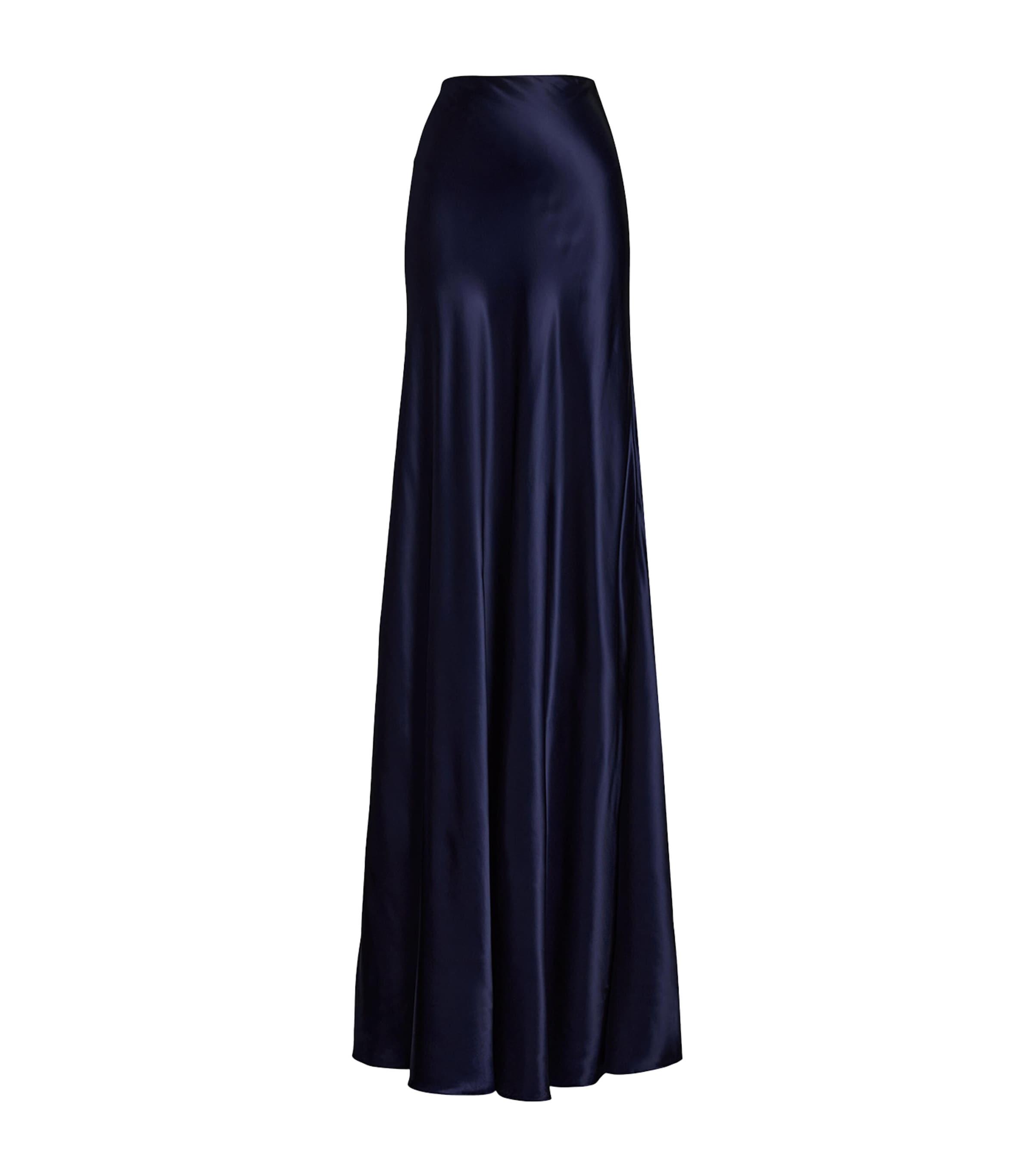 Ralph Lauren Collection Satin Masina Maxi Skirt by RALPH LAUREN