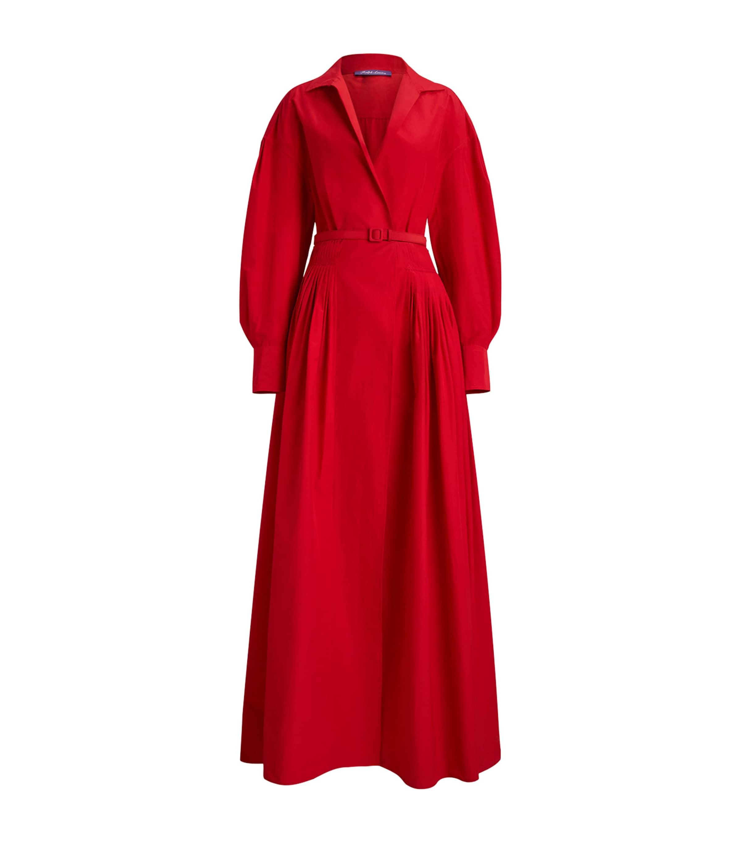 Ralph Lauren Cotton-Blend Poplin Daley Maxi Shirt Dress by RALPH LAUREN