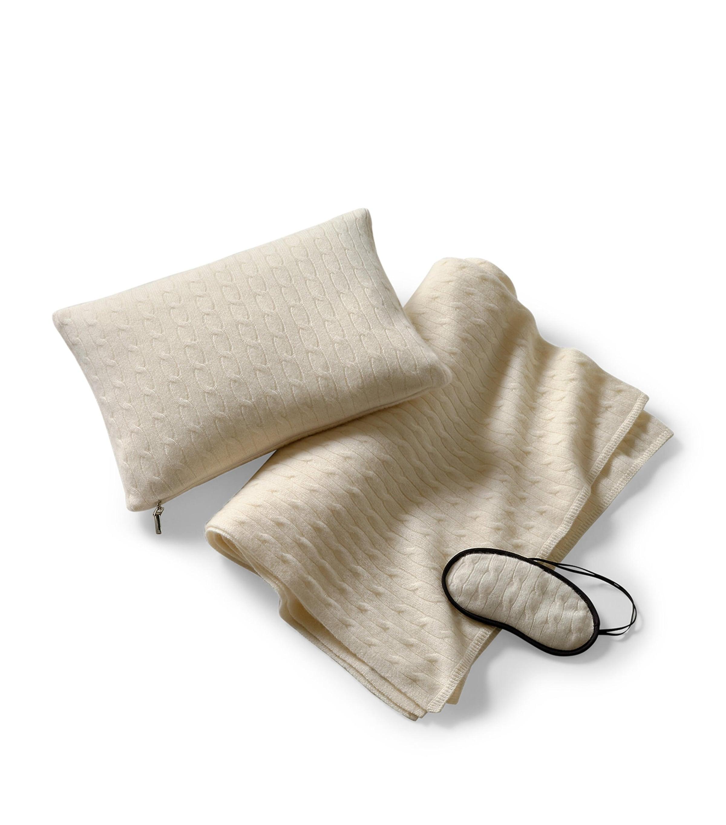 Ralph Lauren Home Cashmere Cable-Knit Travel Set by RALPH LAUREN