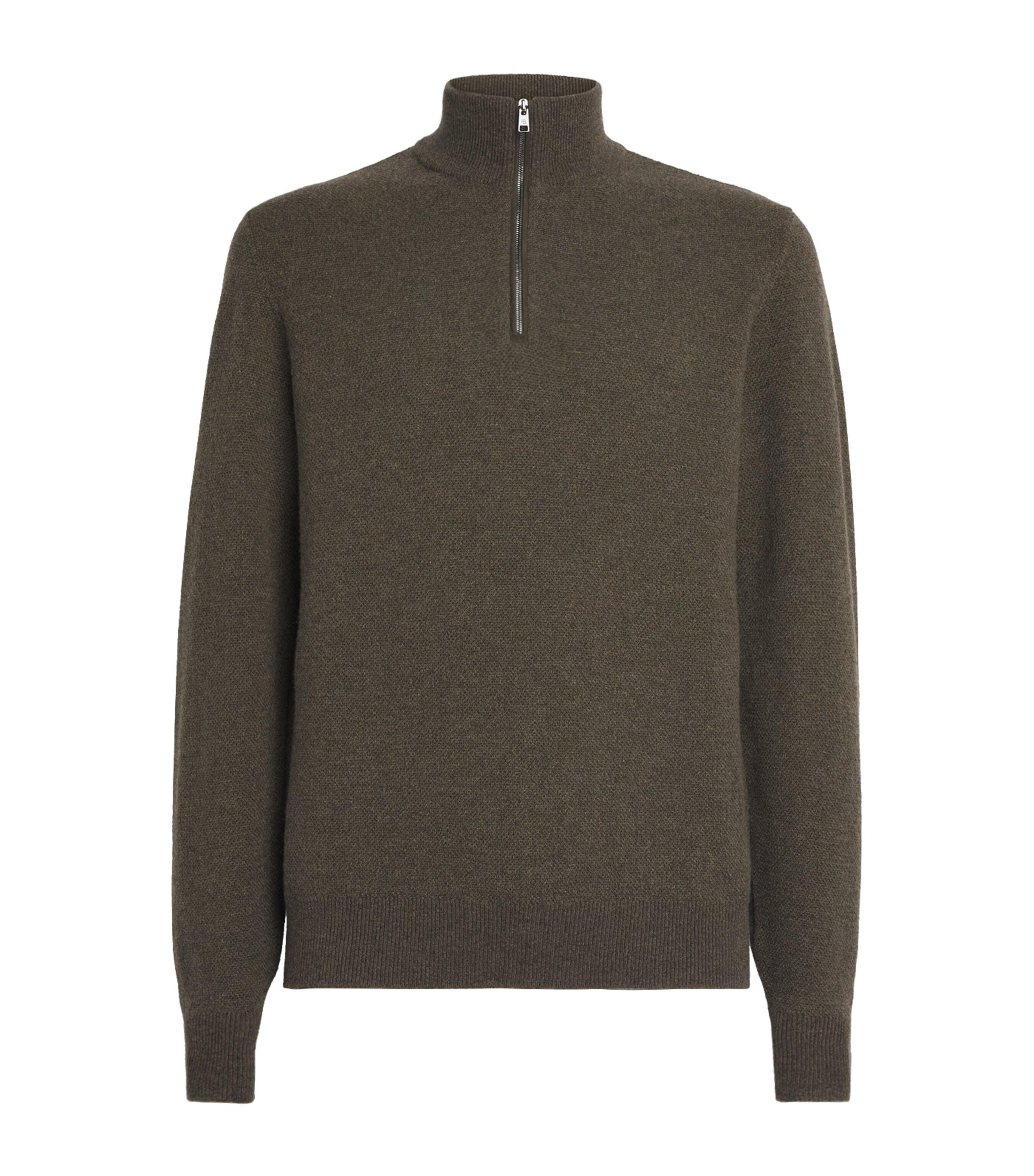 Ralph Lauren Purple Label Cashmere Quarter-Zip Sweater by RALPH LAUREN