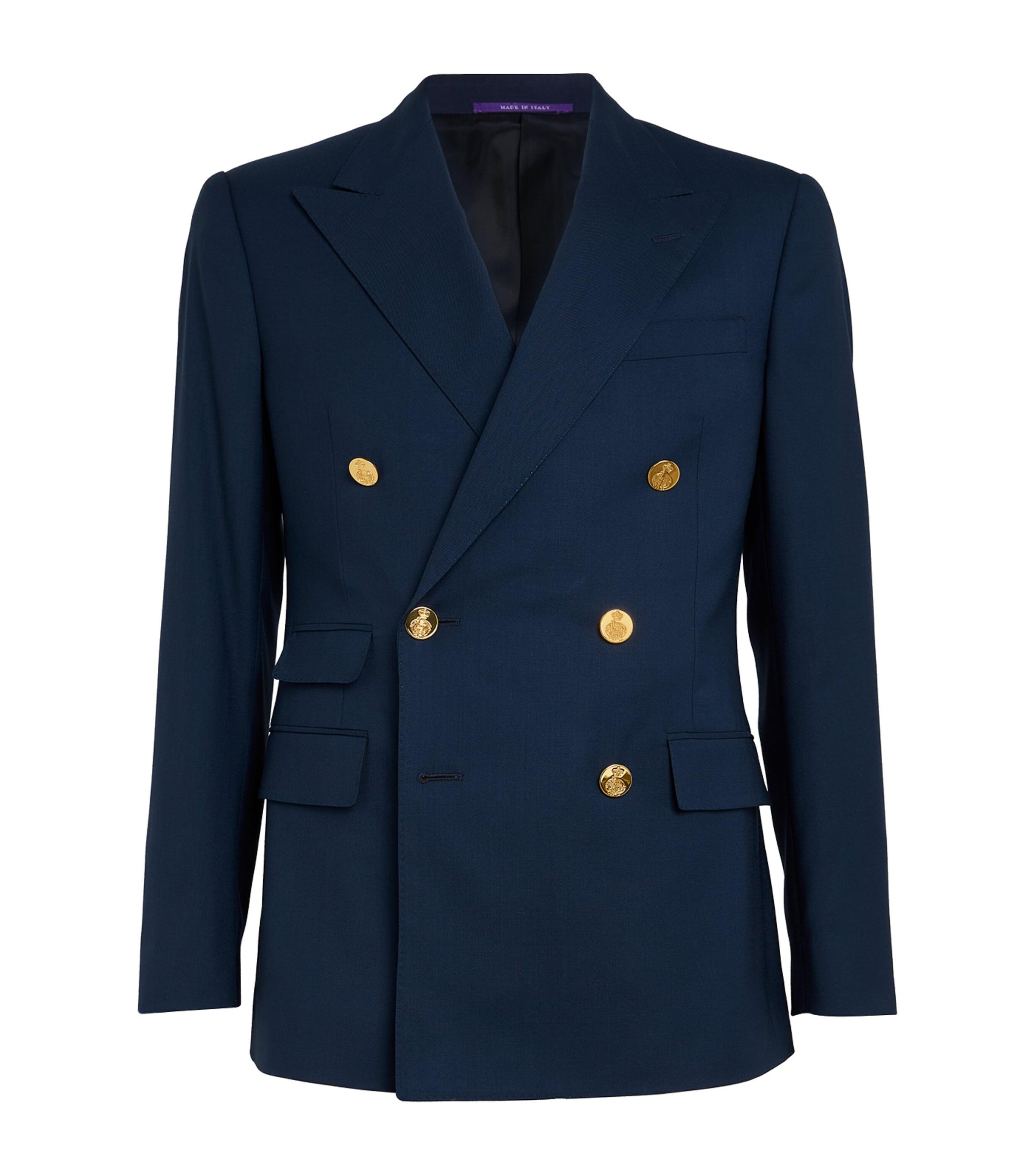 Ralph Lauren Purple Label Double-Breasted Suit Jacket by RALPH LAUREN