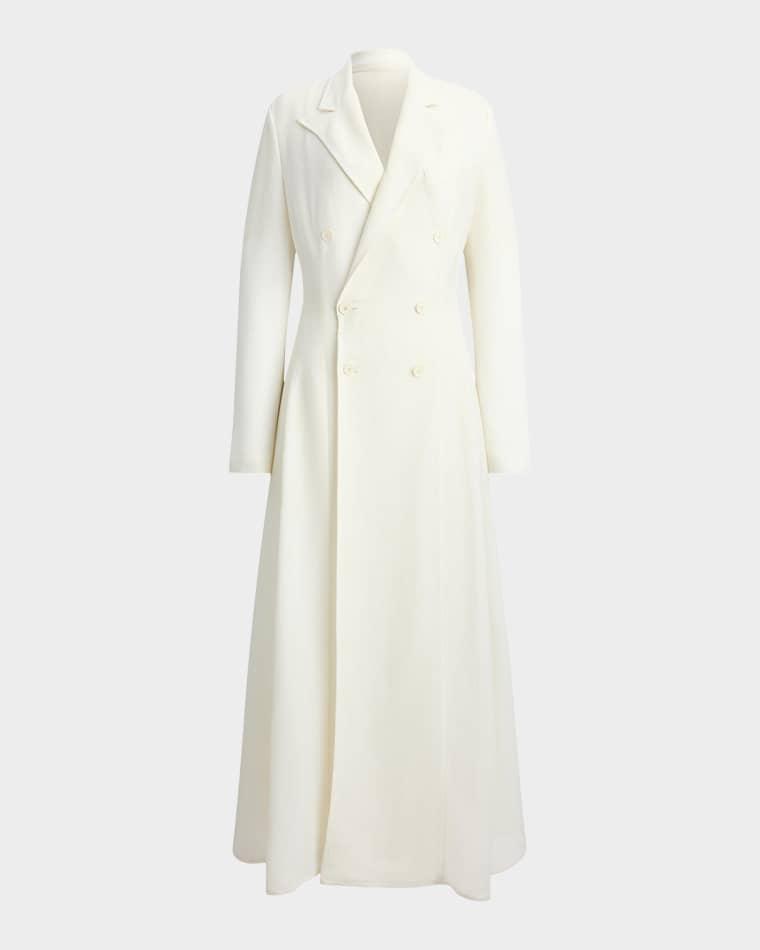 Reema Silk-Blend Giro Inglese Day Dress by RALPH LAUREN
