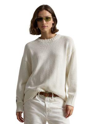 Relaxed Crewneck Sweater by RALPH LAUREN