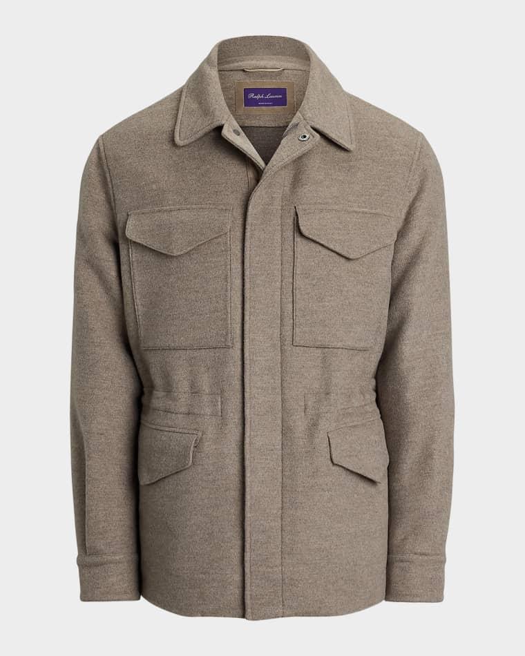 Ripley Wool-Cashmere Four-Pocket Jacket by RALPH LAUREN