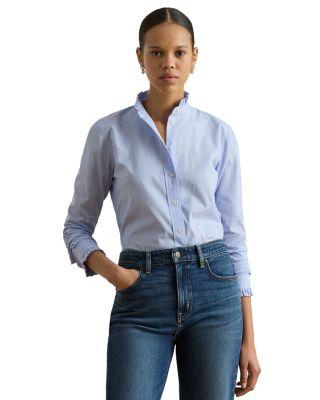 Ruffle Trim Shirt by RALPH LAUREN