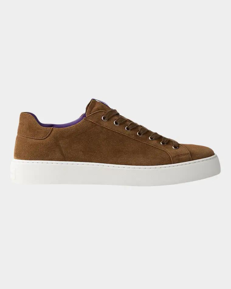 Severn Calf-Suede Sneaker by RALPH LAUREN