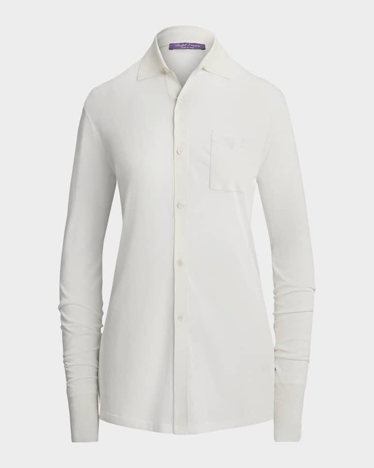 Sheer Sweater Shirt by RALPH LAUREN