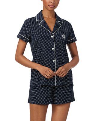 Short Sleeve Knit Boxer Pajama Set by RALPH LAUREN