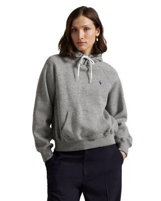 Shrunken Fit Fleece Hoodie by RALPH LAUREN
