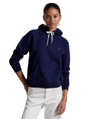 Shrunken Fit Fleece Hoodie by RALPH LAUREN