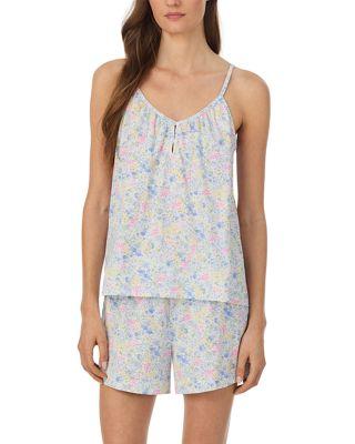 Sleeveless Classic Knits V Neck Boxer Pajama Set by RALPH LAUREN