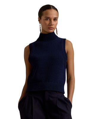 Sleeveless Turtleneck Sweater by RALPH LAUREN