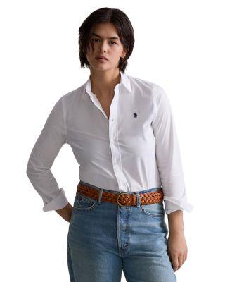 Stretch Slim Fit Cotton Shirt by RALPH LAUREN