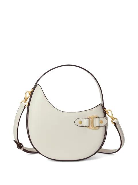 Tasha D-ring leather crossbody bag by RALPH LAUREN