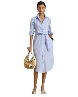 Tie Belt Shirt Dress by RALPH LAUREN