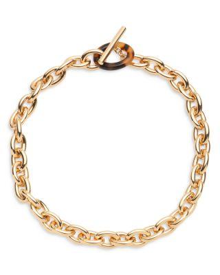 Tortoise Link Collar Necklace by RALPH LAUREN