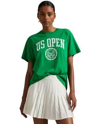 US Open Crest Logo Jersey Tee by RALPH LAUREN