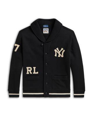 Unisex Polo Ralph Lauren Yankees Cotton Blend Cardigan - Big Kid by RALPH LAUREN