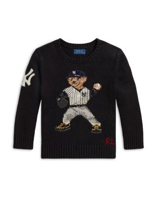 Unisex Yankees Bear Sweater - Little Kid by RALPH LAUREN