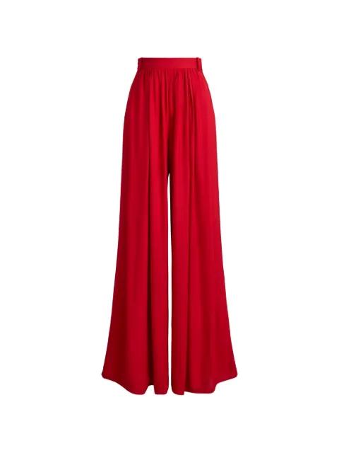 Vannesa pleated palazzo trousers by RALPH LAUREN