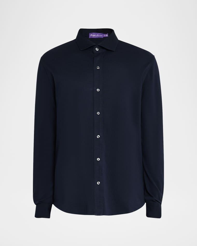 Washed Piqué Shirt by RALPH LAUREN