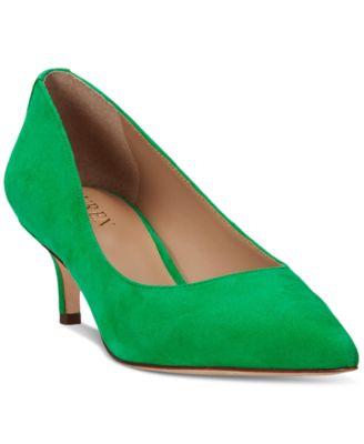 Women's Adrienne Slip-On Pointed-Toe Pumps by RALPH LAUREN