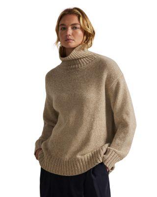 Wool Cashmere Turtleneck Sweater by RALPH LAUREN