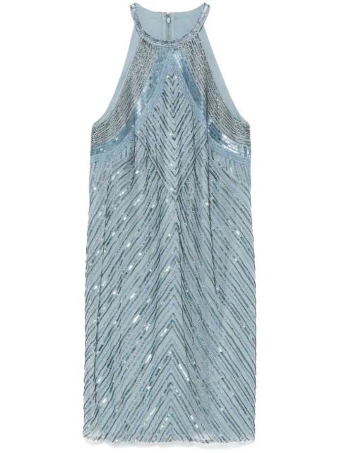 beaded mini dress by RALPH LAUREN