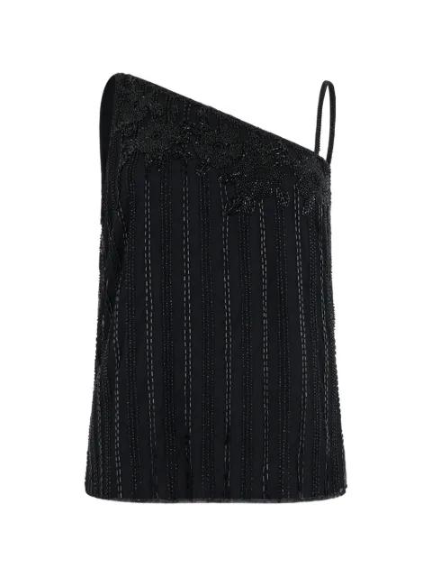 beaded single-shoulder top by RALPH LAUREN
