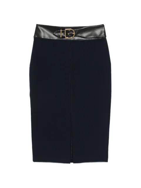 belt midi skirt by RALPH LAUREN