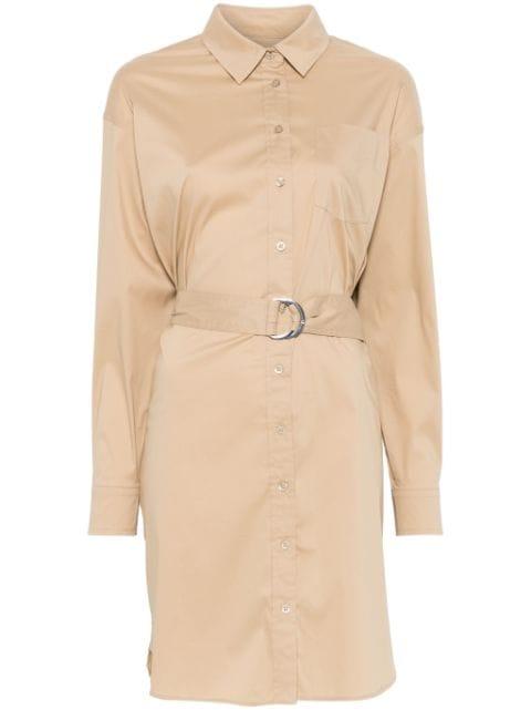 belted midi dress by RALPH LAUREN