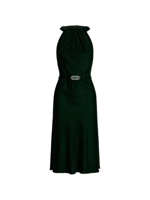 belted midi dress by RALPH LAUREN