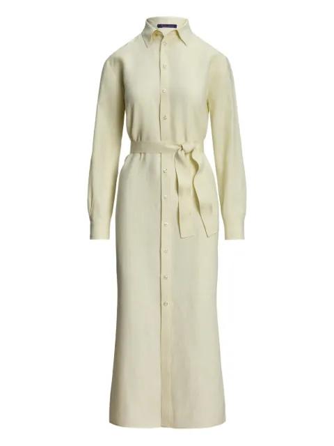 belted shirt dress by RALPH LAUREN