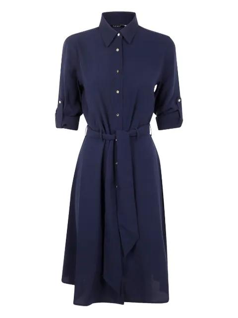 belted shirtdress by RALPH LAUREN