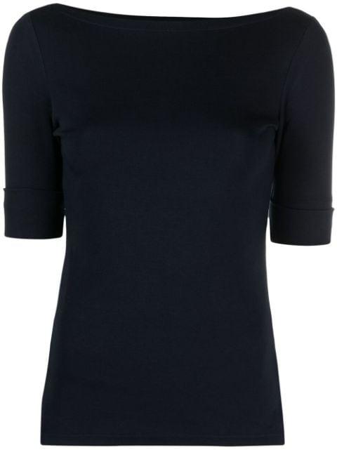 boat-neck fitted top by RALPH LAUREN