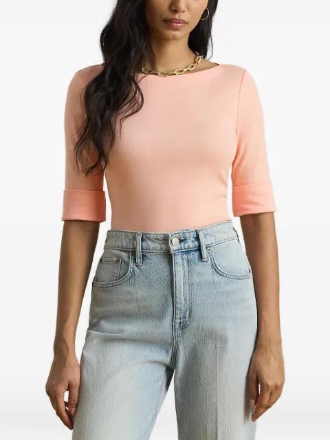 boat-neck top by RALPH LAUREN