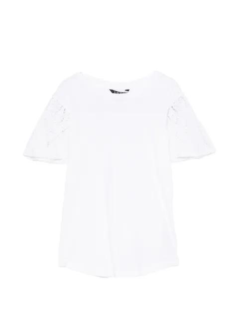 broderie-anglaise T-shirt by RALPH LAUREN