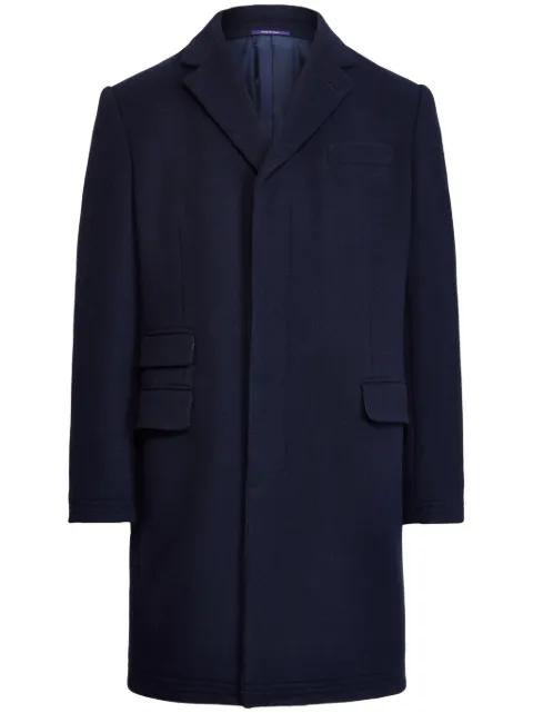 brushed wool coat by RALPH LAUREN